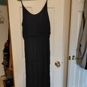 Olivia Rae Black Maxi Dress